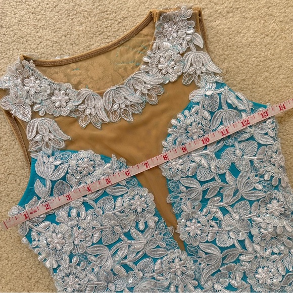 New Figure Skating Dress Size 14 (11~13T) - Picture 6 of 6